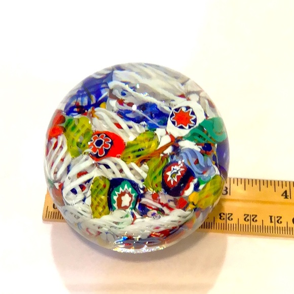 Gentile Art glass paperweight millefiori E… - Picture 10 of 10